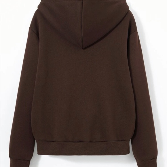 Rhinestone Skeleton Pattern, Zip Up Hoodie - Picture 2 of 4